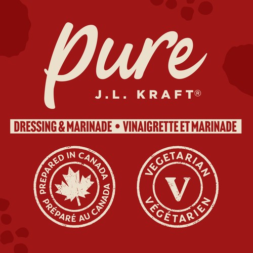 J.L. Kraft Pure Dressing & Marinade Sundried Tomato 355 ml
