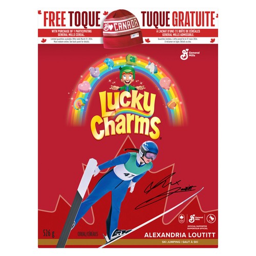 Lucky Charms Cereal Whole Grains Marshmallows Family Size 526 g