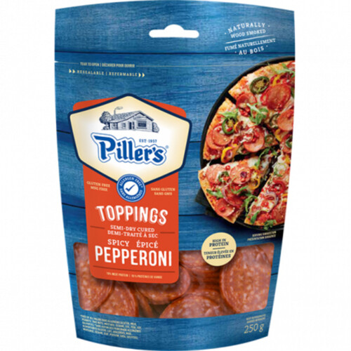Piller's Toppings Spicy Pepperoni 250 g