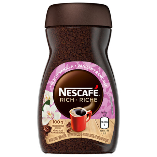 Nescafé Rich Instant Coffee French Vanilla 100 g