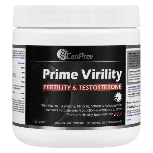 CanPrev Prime Virility Nutritional Supplement Fertility & Testosterone 150 g