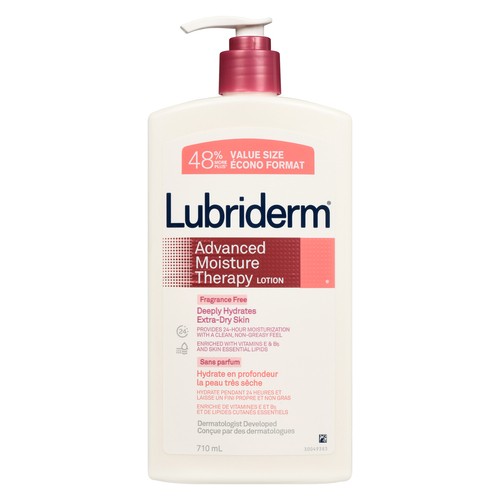 Lubriderm Advanced Moisturizer Therapy Fragrance Free 710 ml