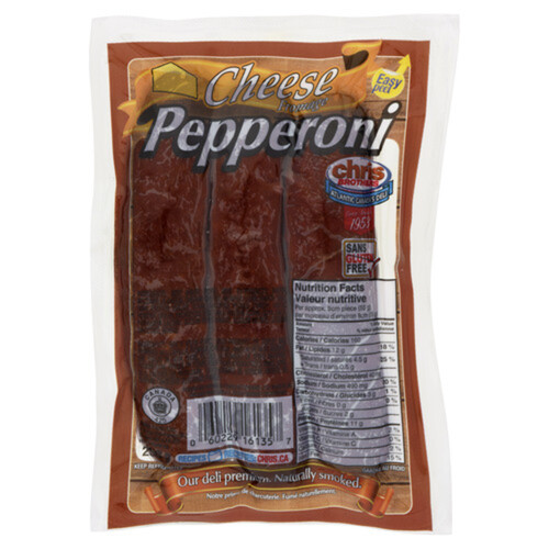 Chris Brothers Pepperoni Cheese 250 g Voilà Online Groceries & Offers
