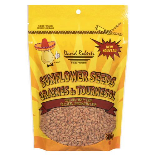 David Roberts Sunflower Seeds Zesty BBQ 300 g