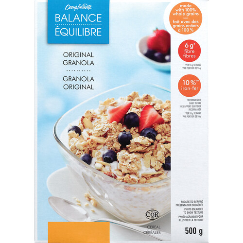 Compliments Balance Original Granola Cereal 500 g