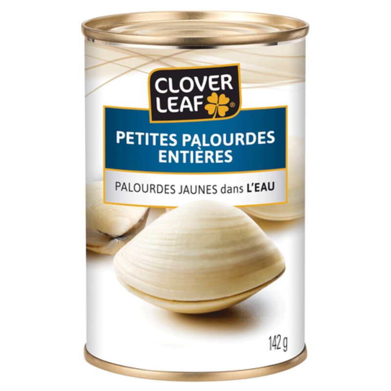 Clover Leaf Whole Baby Clams Yellow In Water 142 g Voilà Online