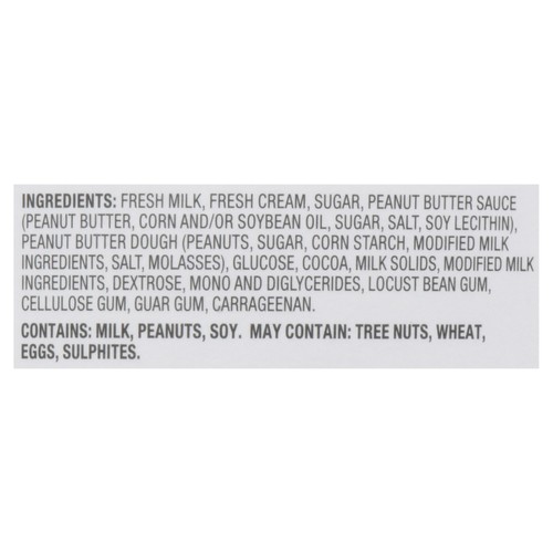 Kawatha Dairy Crème glacée au chocolat et au beurre d'arachide 1.5 L