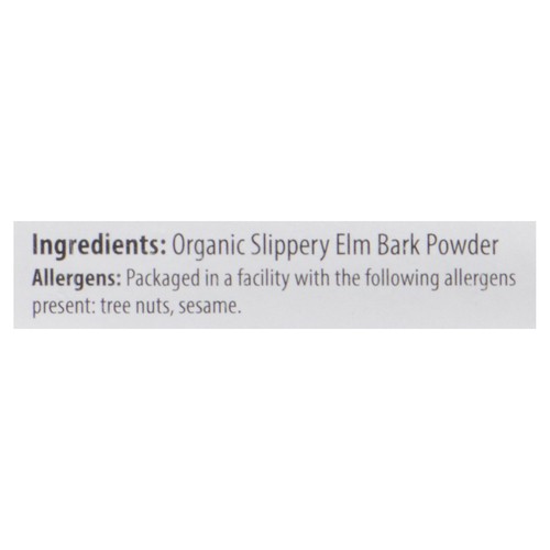 Organic Traditions Slippery Elm Bark Powder 200 g