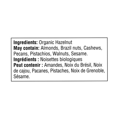 Prana Organic Hazelnuts Raw 250 g
