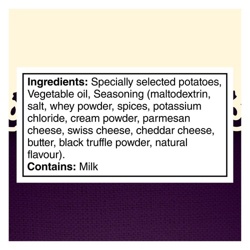 Miss Vickie's Kettle Cooked Potato Chips Black Truffle & Parmesan 53 g