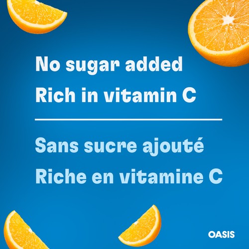 Oasis Orange Juice with Pulp Not from Concentrate 1.5 L