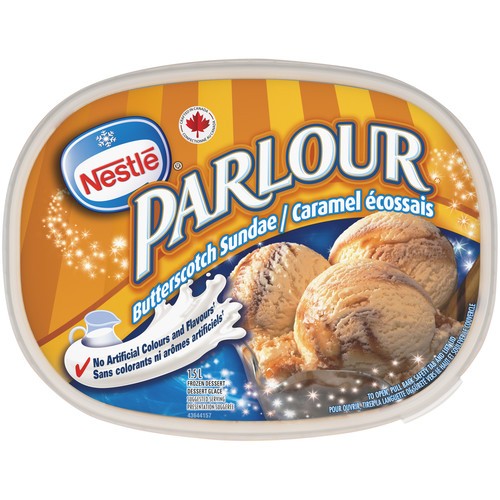 Nestlé Parlour Frozen Dessert Butterscotch Sundae 1.5 L