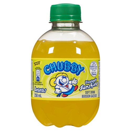 Chubby Soft Drink Pineapple Sunshine 250 ml