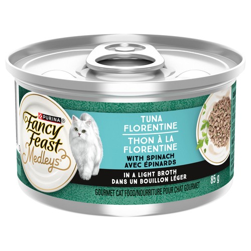 Purina Fancy Feast Wet Cat Food Medleys Tuna Florentine 85 g