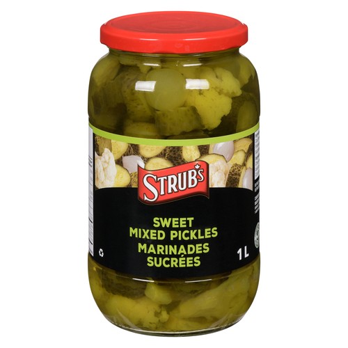 Strub's Mixed Pickles Sweet 1 L
