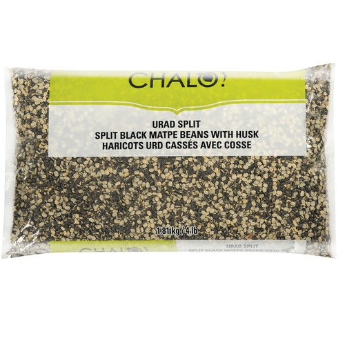 Chalo Urad Split Black Matpe Beans With Husk 1.81 kg