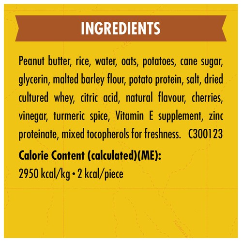 Zuke's Mini Naturals Dog Treats Tender Bites Peanut Butter & Oats Recipe 170 g