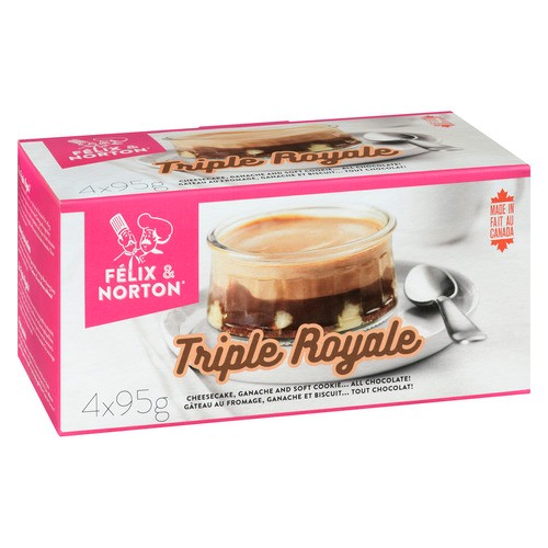 Felix & Norton Triple Royale Cheesecake 380 g (frozen)