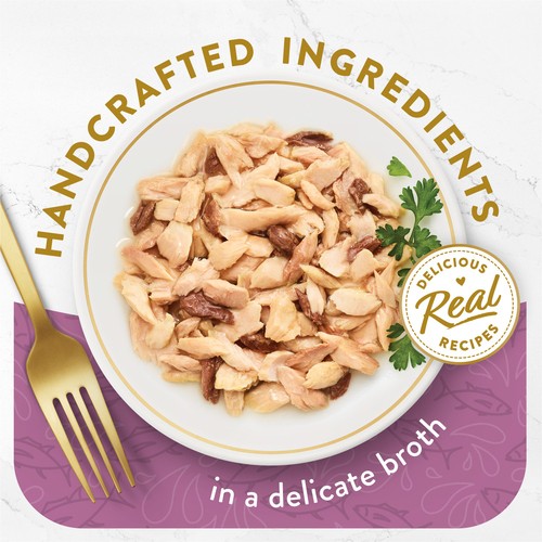 Fancy Feast Hors d'Oeuvre Cat Treats Flaked Tuna Appetizer 57 g