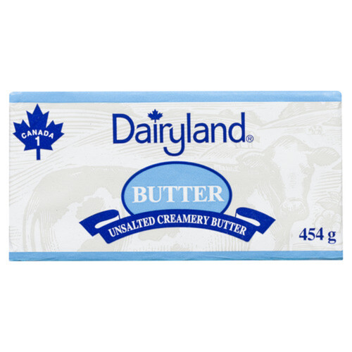 Dairyland Butter Unsalted 454 g