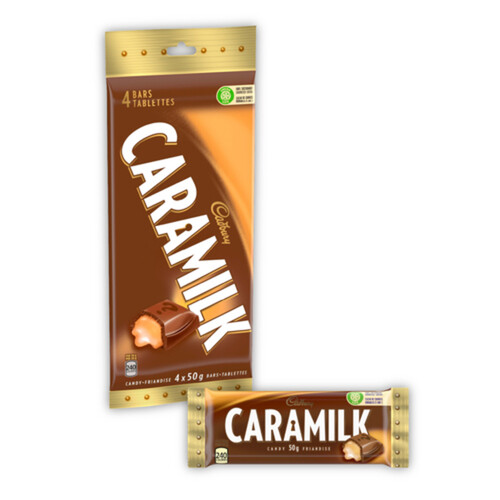 Cadbury Caramilk Chocolate Bar Multipack 200 g