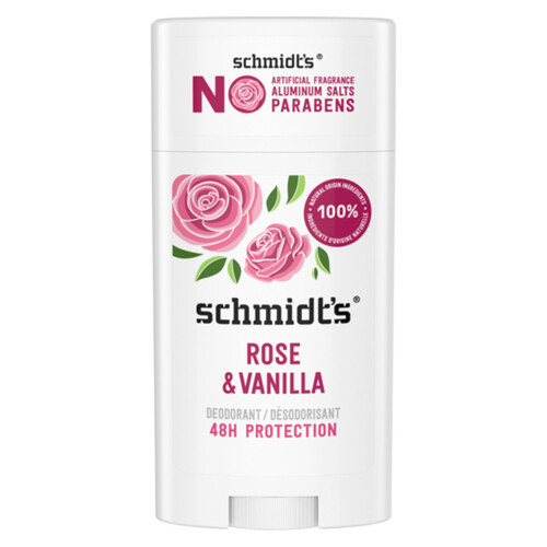 Schmidt's Natural Deodorant Rose & Vanilla 75 g