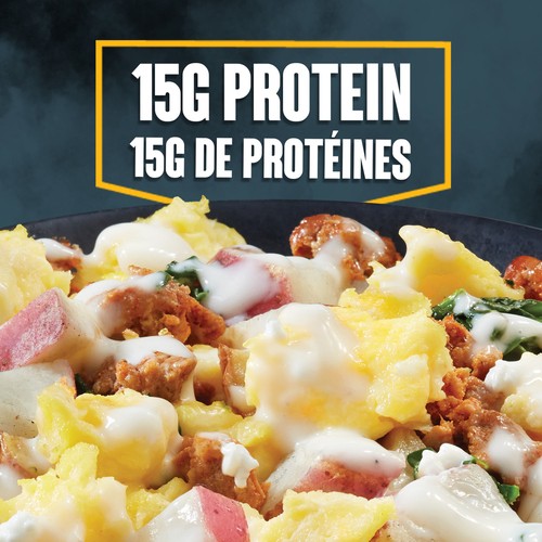 Crave Frozen Breakfast Chorizo Egg Scramble With Goat Cheese 200 g