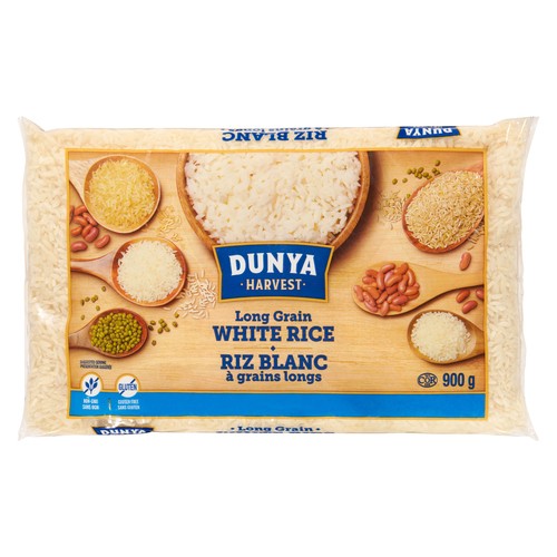 Dunya Harvest Rice Long Grain White 900 g
