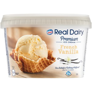Real Dairy Ice Cream French Vanilla 1.5 L