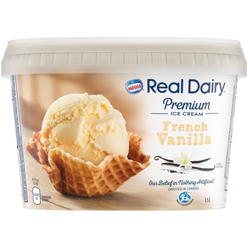 Nestlé Real Dairy Ice Cream French Vanilla 1.5 L