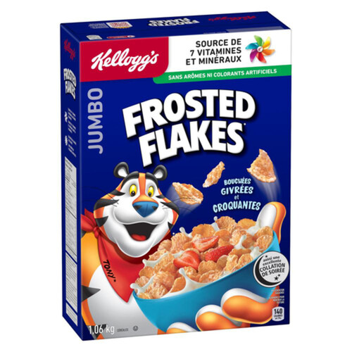 Kellogg's Cereal Frosted Flakes Jumbo Value Size 1.06 kg