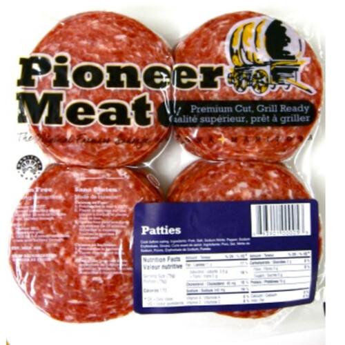 Pioneer Meat Farmers Sausage Patties 625 g