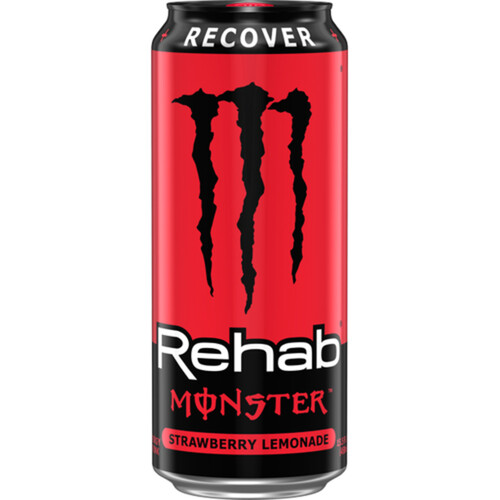 Monster Rehab Drink Strawberry Lemonade 458 ml (can)