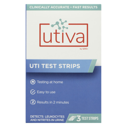 Utiva UTI Test Strips 3 Count