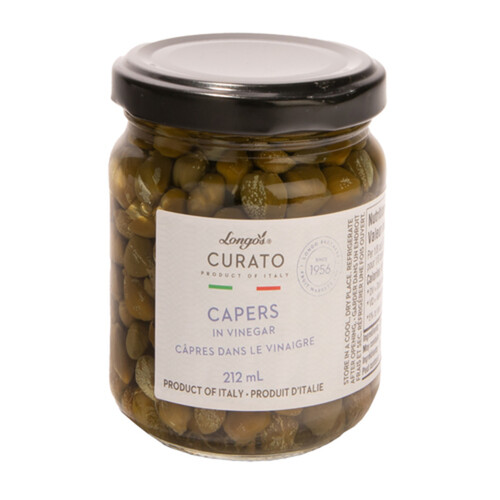 Longo's Curato Capers 212 ml