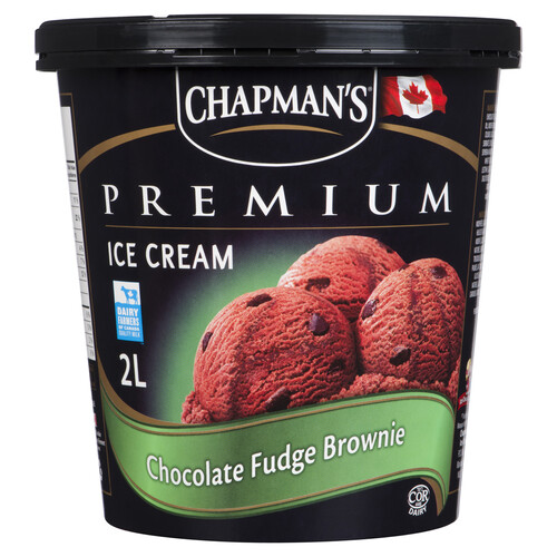 Chapman's Ice Cream Chocolate Fudge Brownie 2 L
