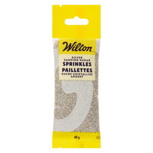 Wilton Sprinkles Silver Sanding Sugar 40 g