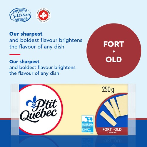 P'tit Quebec Cheese Old Cheddar 250 g