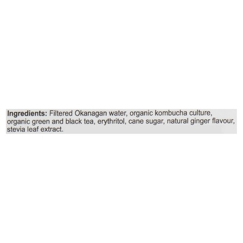 Underground Kombucha Ninja Ginja Sparkling Ginger 355 ml (can)