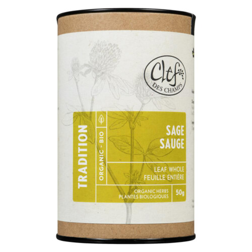 Clef Des Champs Organic Sage Leaf Tradition 50 g