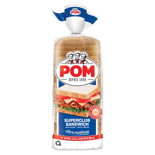 POM White Sliced Bread Ultra Moist 675 g