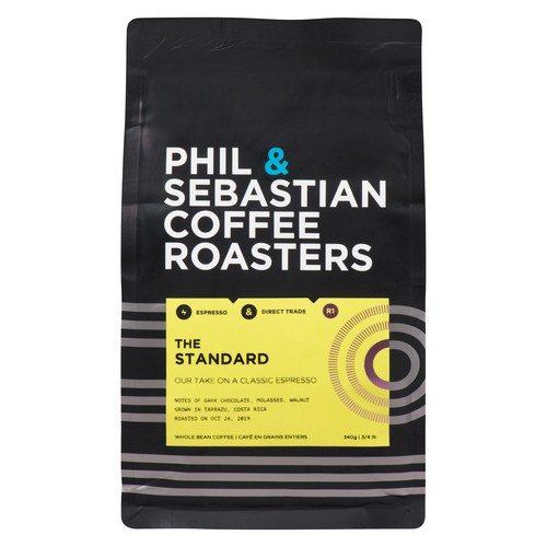 Phil & Sebastian Whole Bean Coffee R1 Espresso 340 g