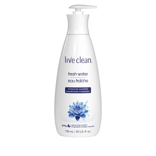Live Clean Shampoo Fresh Water 750 ml
