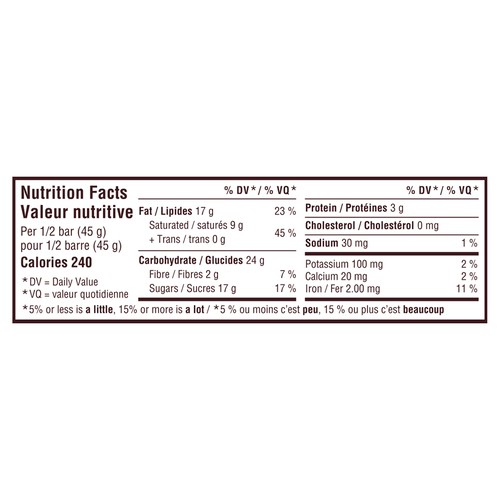 Hershey's Oat Made Vegan Chocolate Creamy Almond & Sea Salt 90 g