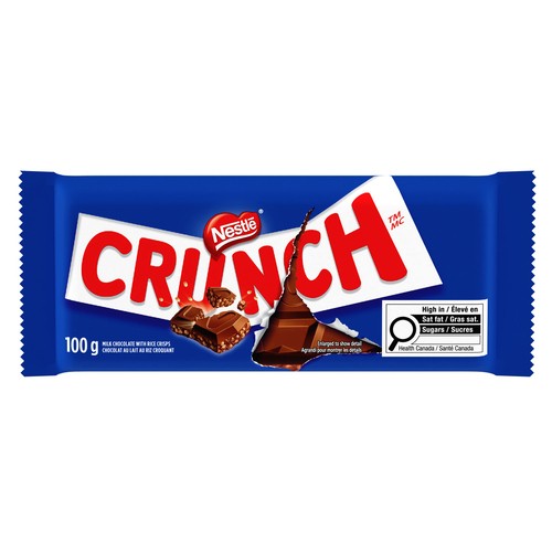 Nestlé Crunch Milk Chocolate Bar Tablet With Crisped Rice 100 g
