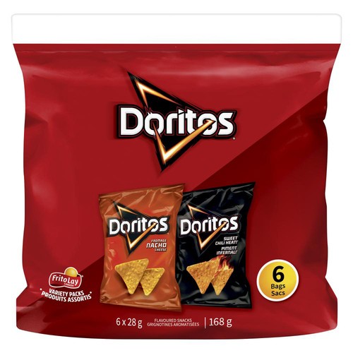 Doritos Tortilla Chips Mix Flavored 168 g