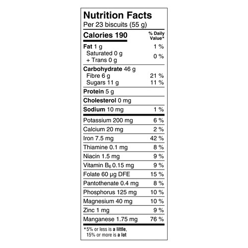 Kellogg's Mini Wheats Cereal Brown Sugar 460 g