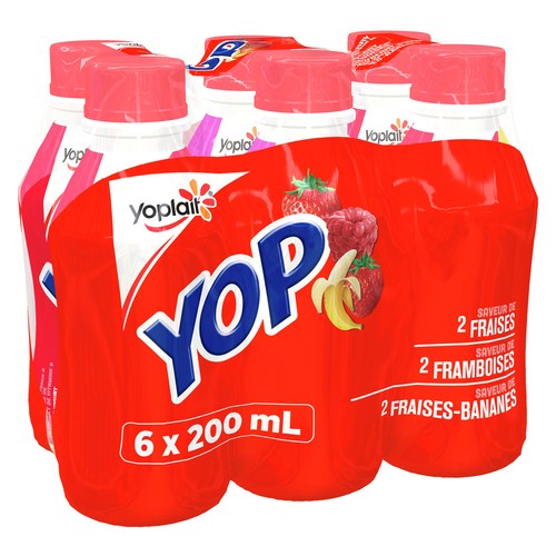 Yoplait 2% Drinkable Yogurt Assorted 6 x 200 ml