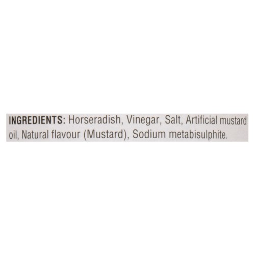Dennis' Horseradish Hot 250 ml