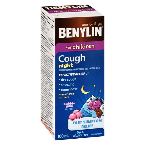 Benylin Children Night Cough Syrup 100 ml